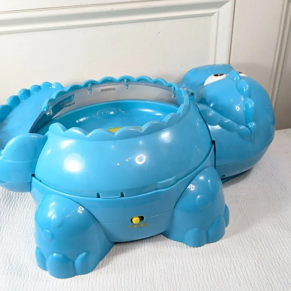 Fisher-Price Go Baby Go! Poppity Pop Musical Dino blue dinosaur toy NO BALLS